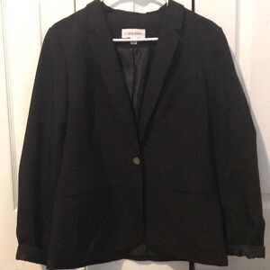 Calvin Klein black blazer